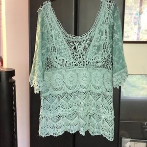 Lacey top